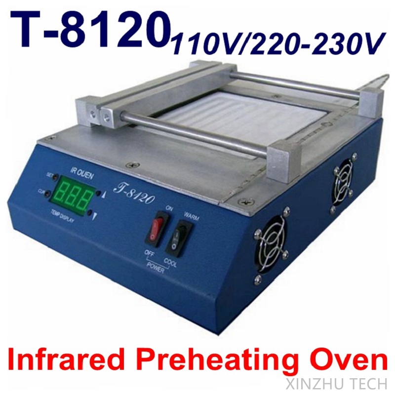 Infrared Bga Rework Station - PUHUI T-8120 Preheater IR Preheating Oven