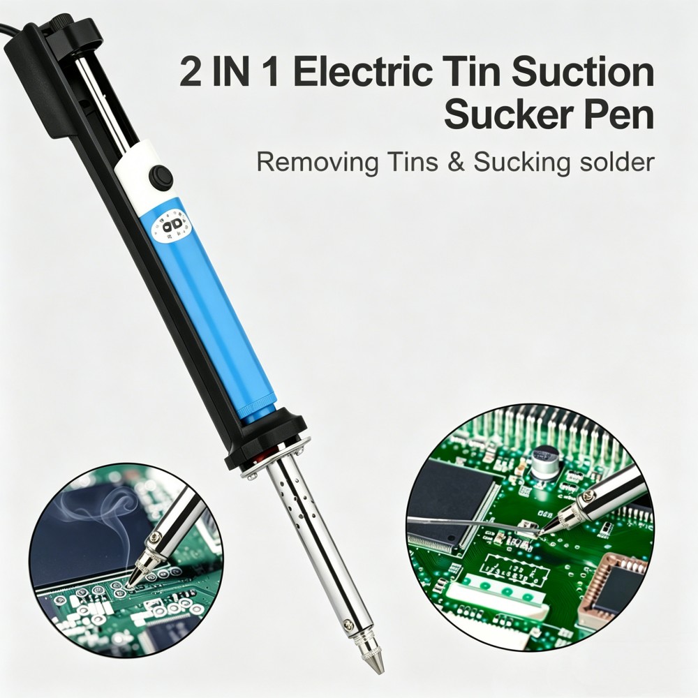 AC 110V/220V Điện Tín Hút Hút  - đánh giá và giá Desoldering Pump Electric Vacuum Station