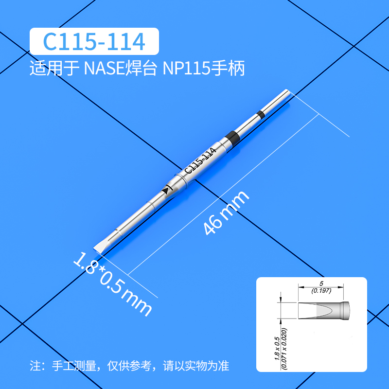 C115 Soldering Iron Tips C115- - đánh giá và giá C115 Nano Soldering Iron Station