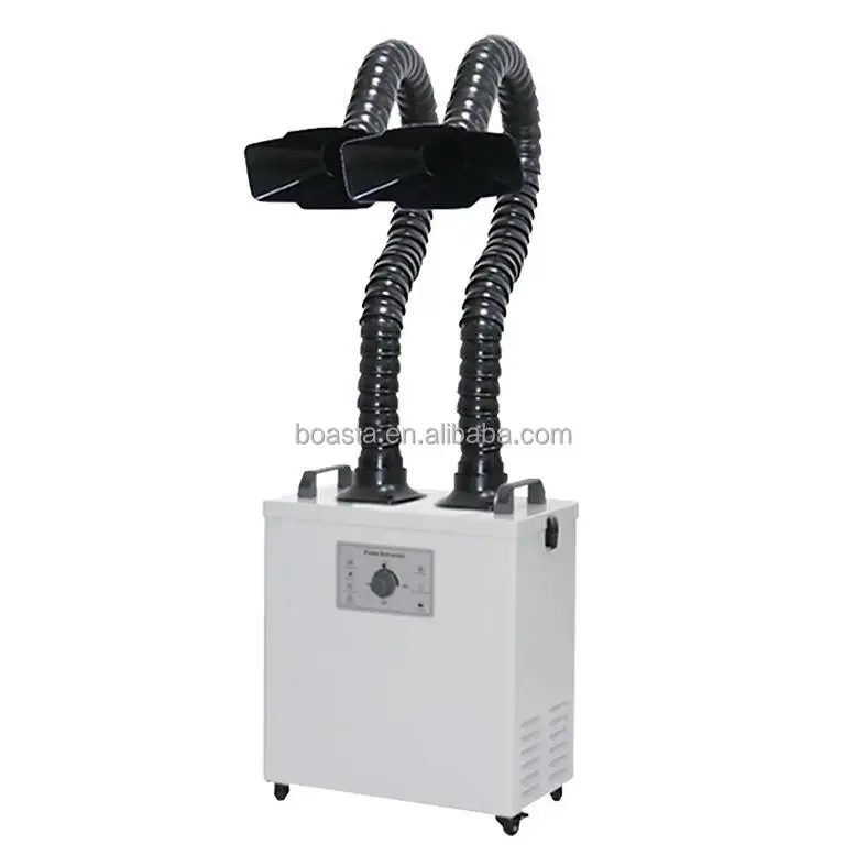 Boasta Smoke Air Purifier Dual - đánh giá và giá Fume Extractor Soldering Dual Arm