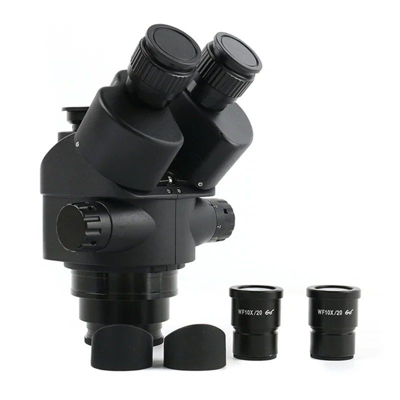 7X- 45X Zoom Industrial Simul- - đánh giá và giá Trinocular Stereo Microscope 7X-45X