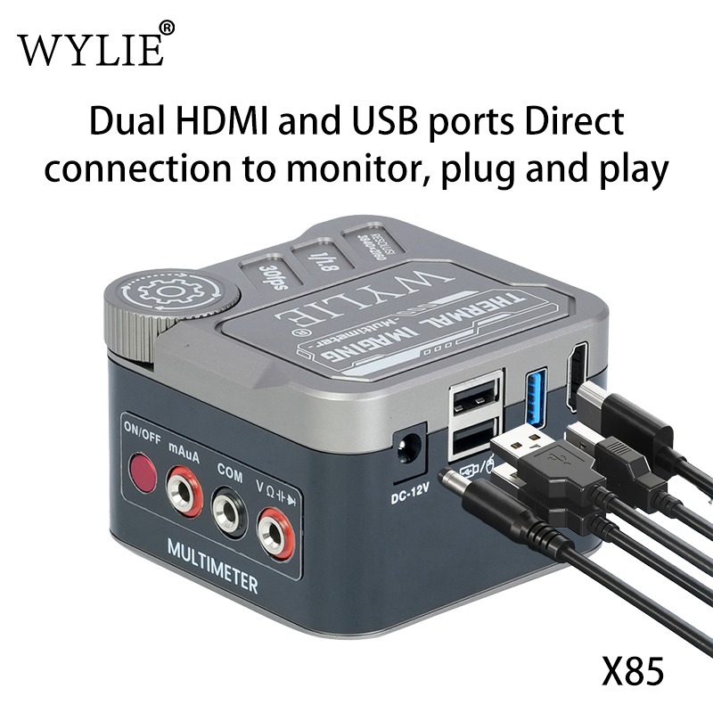 WYLIE X85 4K Industrial Micros - đánh giá và giá Thermal Imaging Camera Pcb Repair
