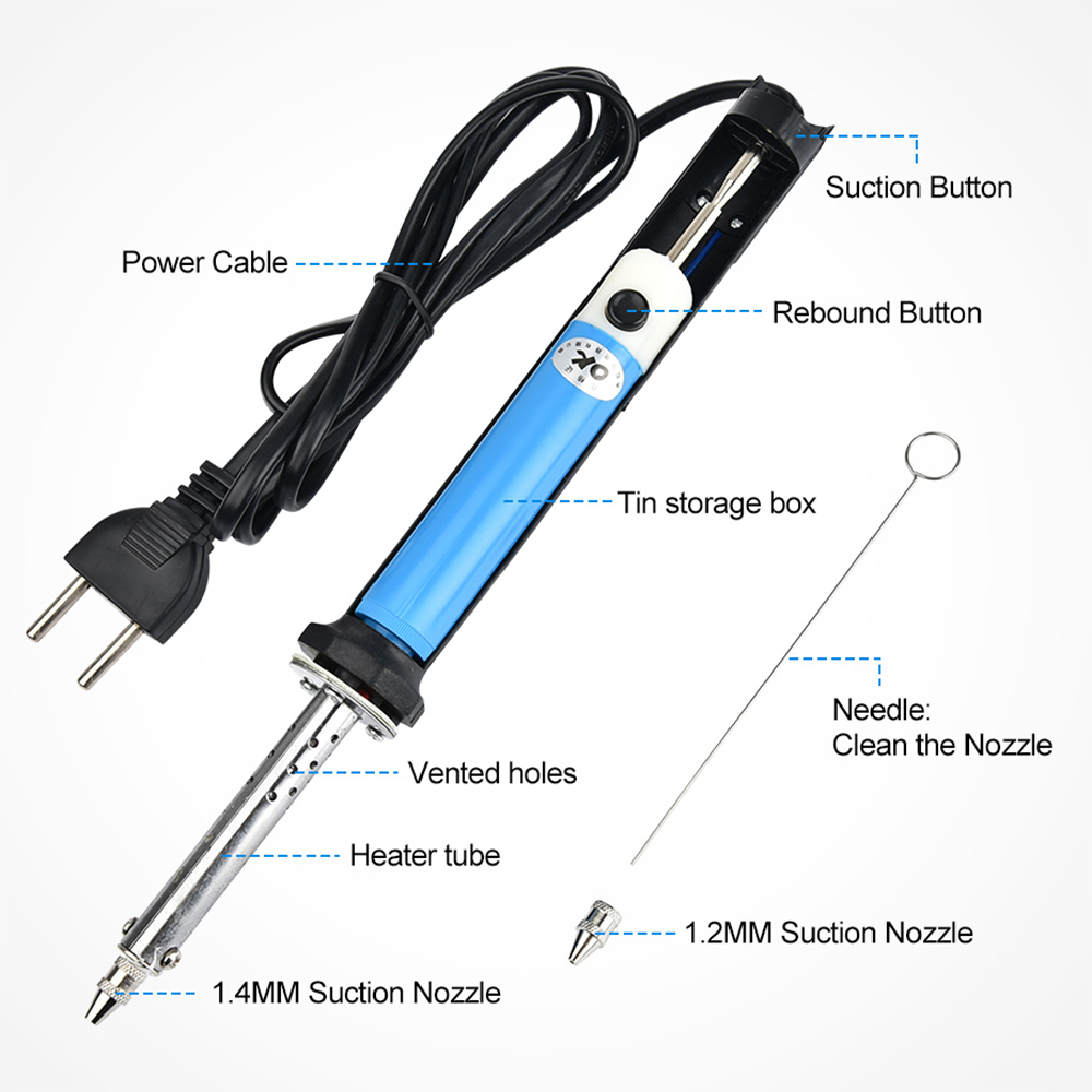 AC US 110V /EU 220V Electric T - đánh giá và giá Desoldering Pump Electric Vacuum Station